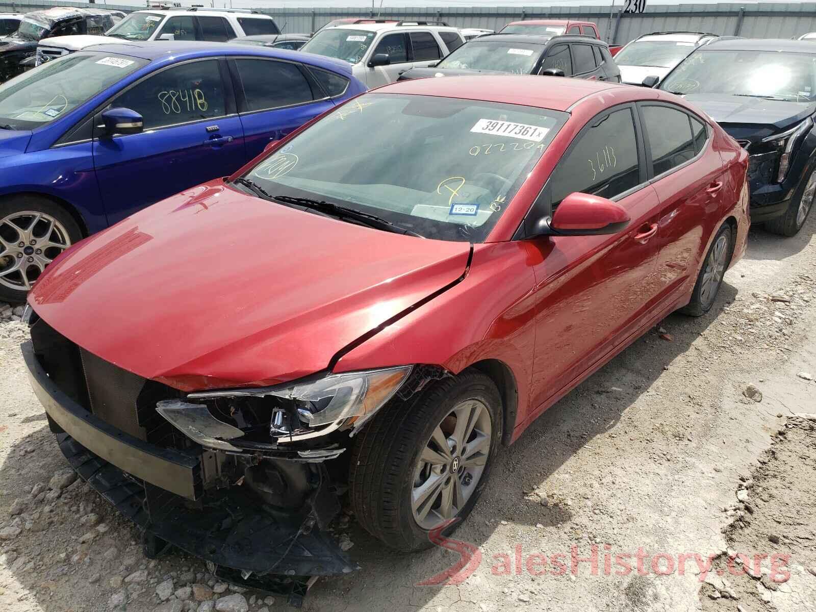 5NPD84LF2HH022209 2017 HYUNDAI ELANTRA