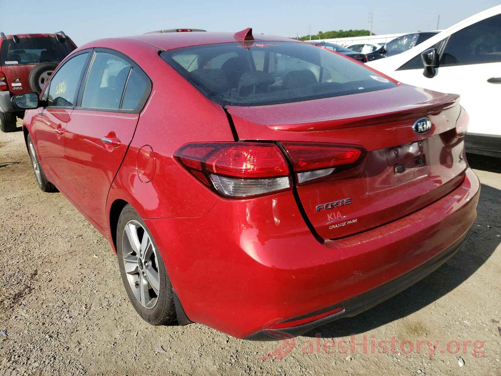 3KPFL4A71JE206926 2018 KIA FORTE