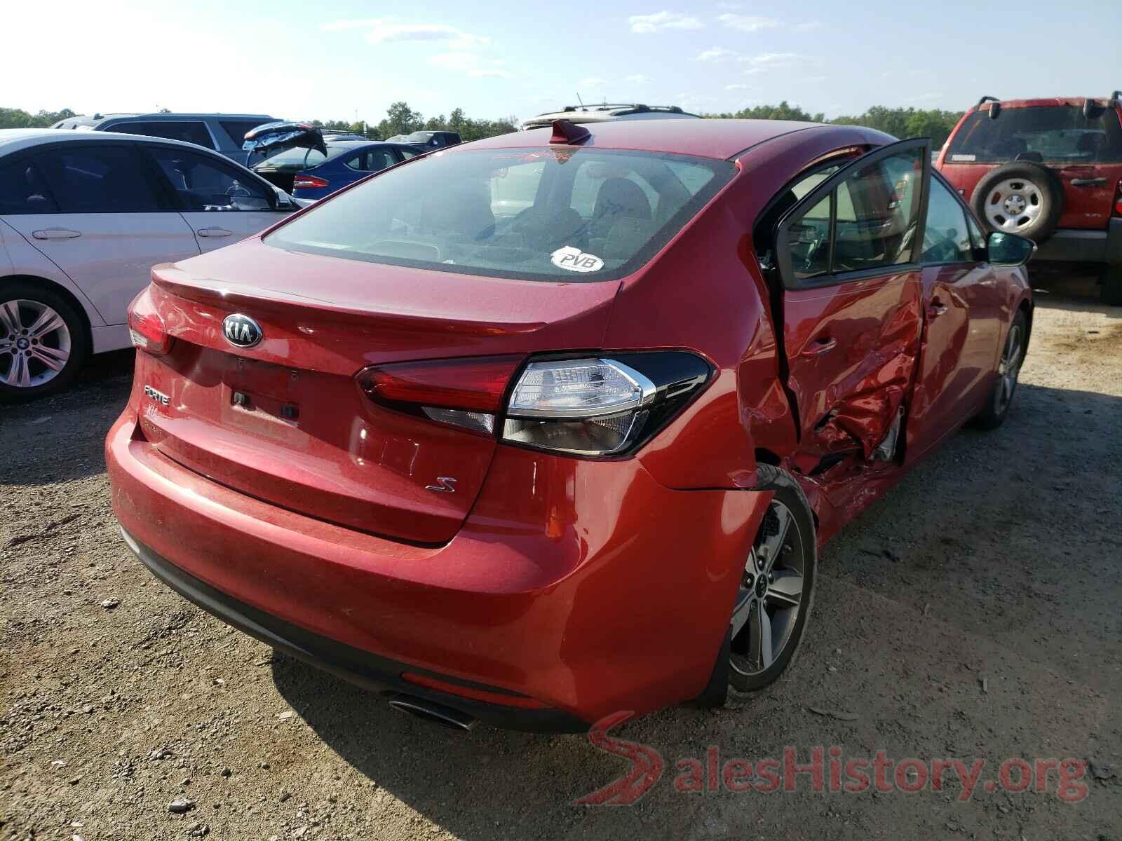 3KPFL4A71JE206926 2018 KIA FORTE