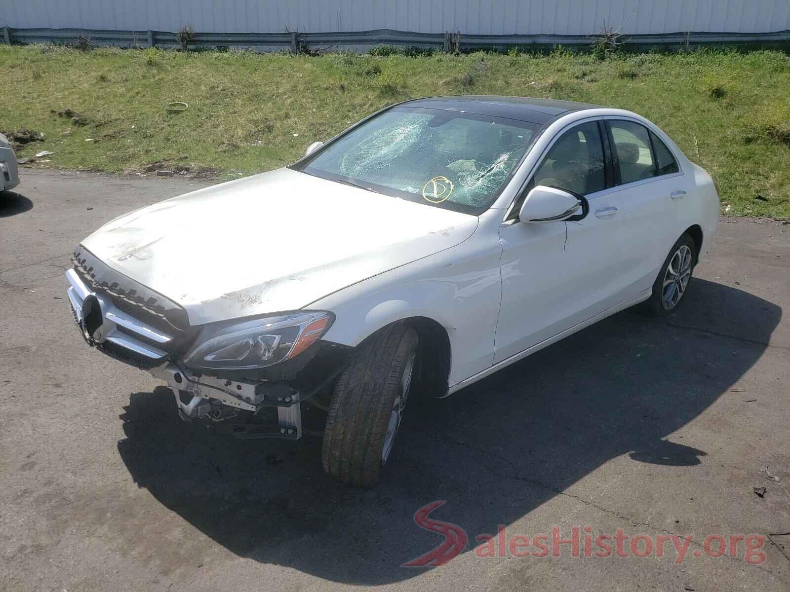 55SWF4KB2HU228043 2017 MERCEDES-BENZ C CLASS