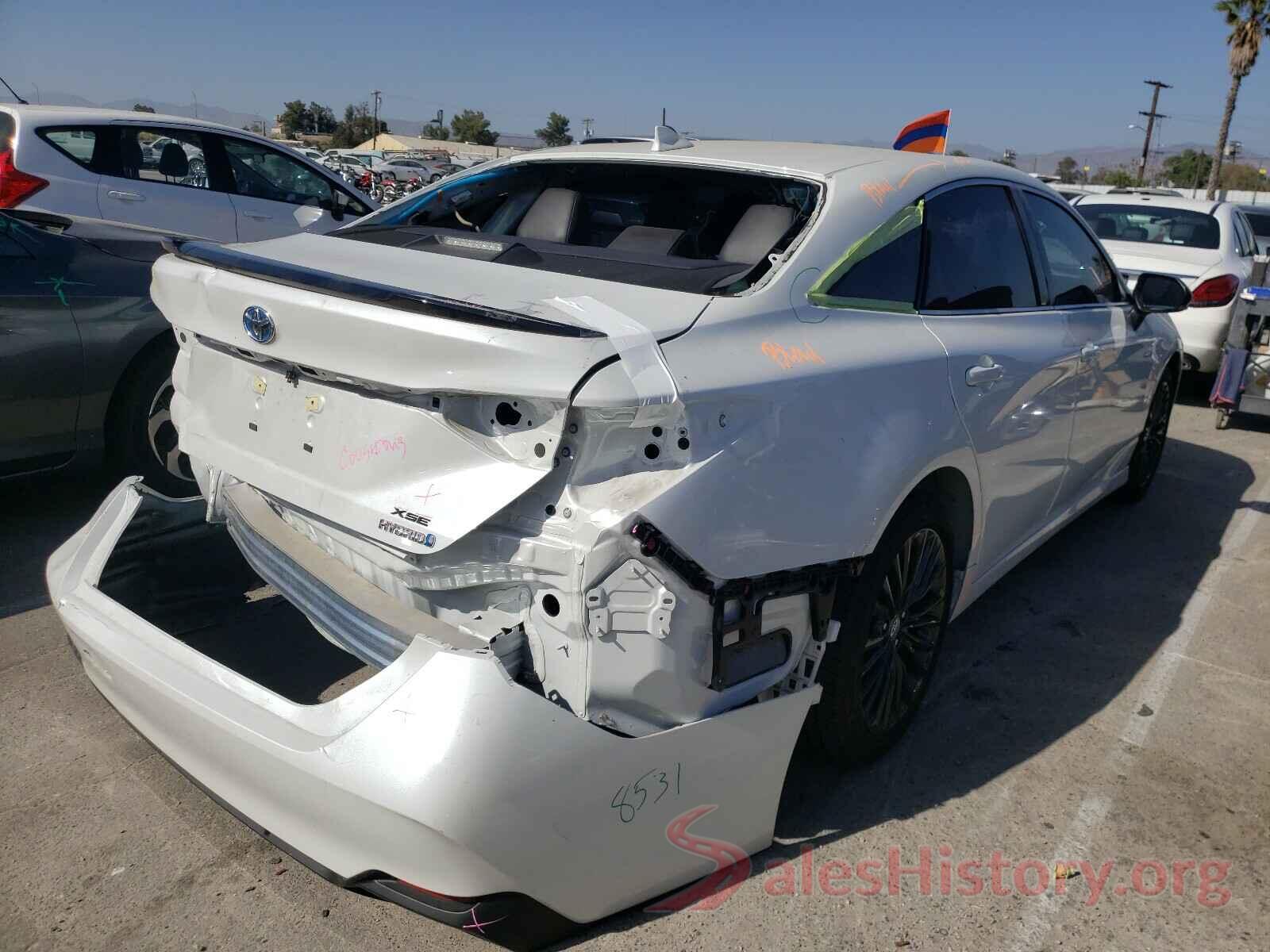 4T1E21FB4LU016984 2020 TOYOTA AVALON