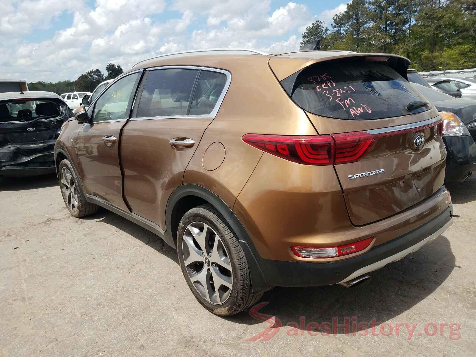 KNDPRCA67H7133785 2017 KIA SPORTAGE