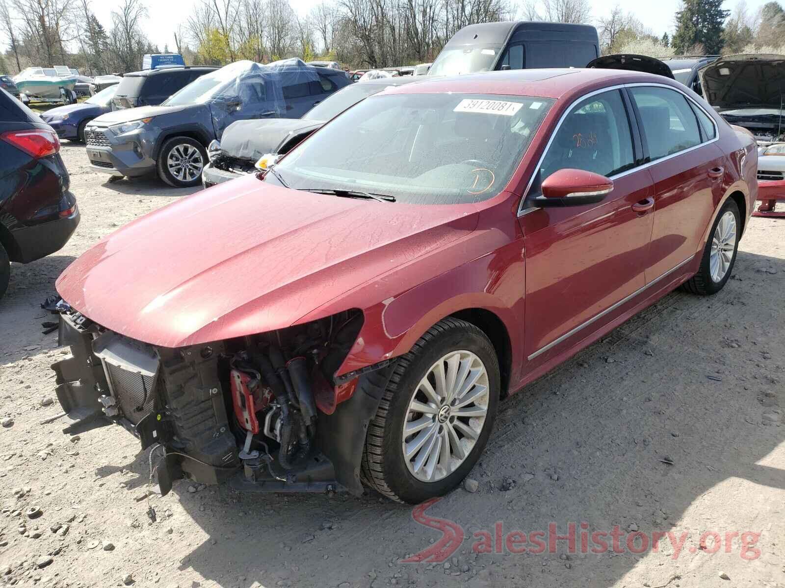 1VWBT7A36GC049906 2016 VOLKSWAGEN PASSAT