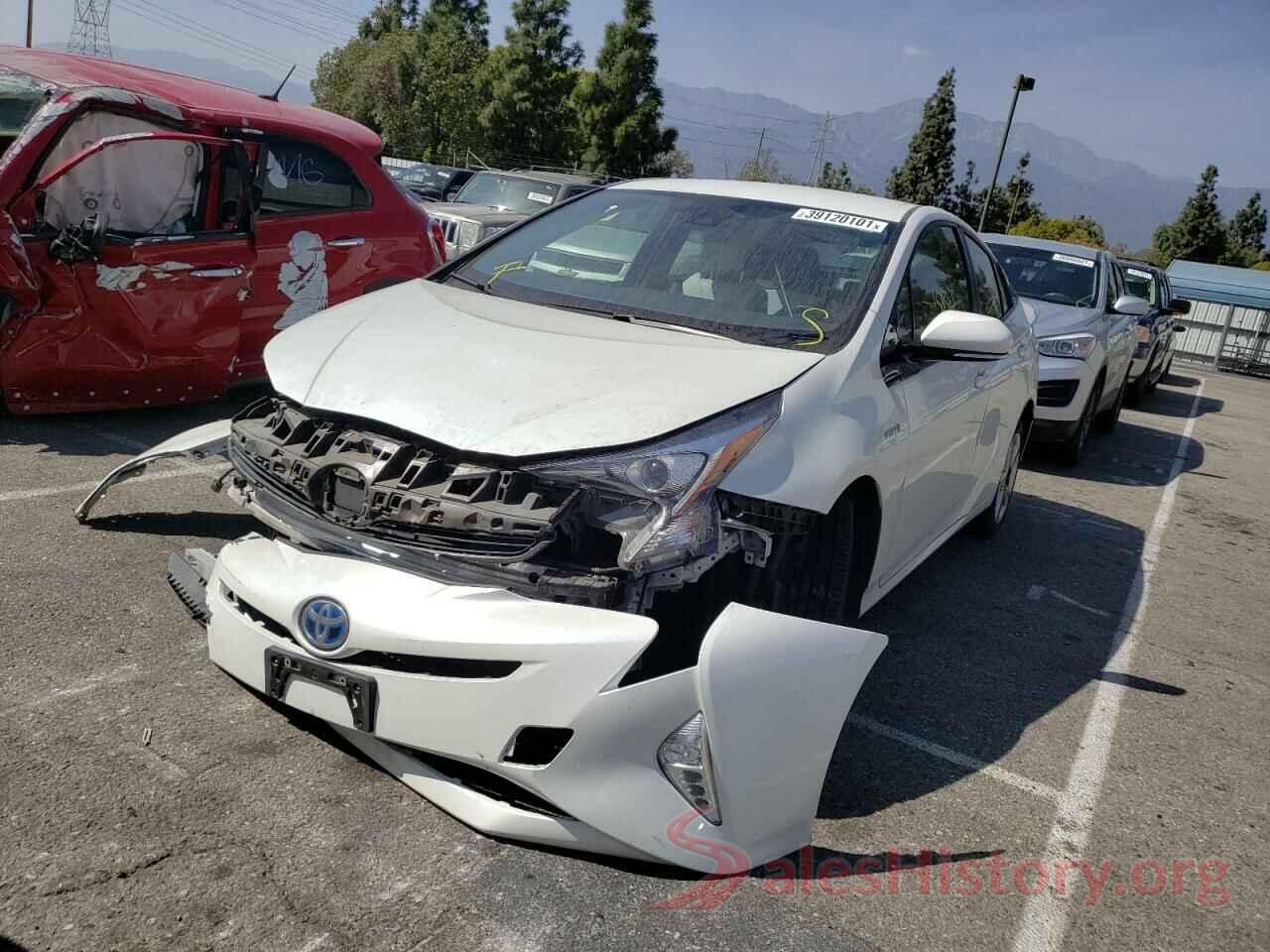 JTDKARFU1G3026300 2016 TOYOTA PRIUS