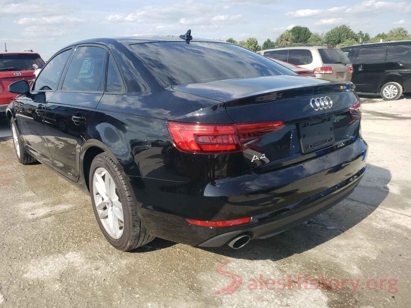 WAUGNAF49HA039155 2017 AUDI A4