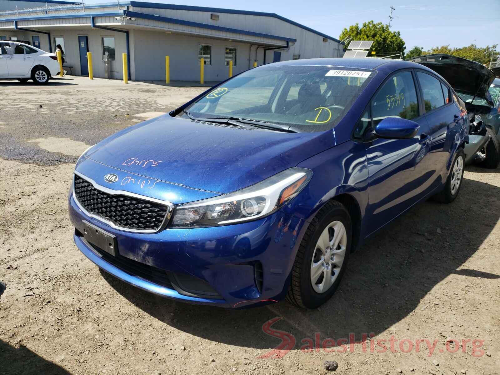 3KPFK4A71HE053459 2017 KIA FORTE