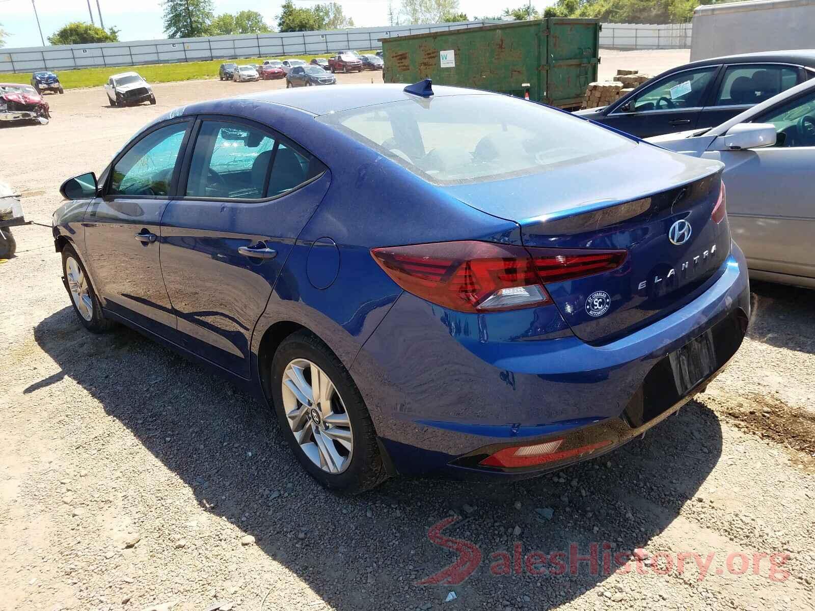 5NPD84LFXKH455459 2019 HYUNDAI ELANTRA