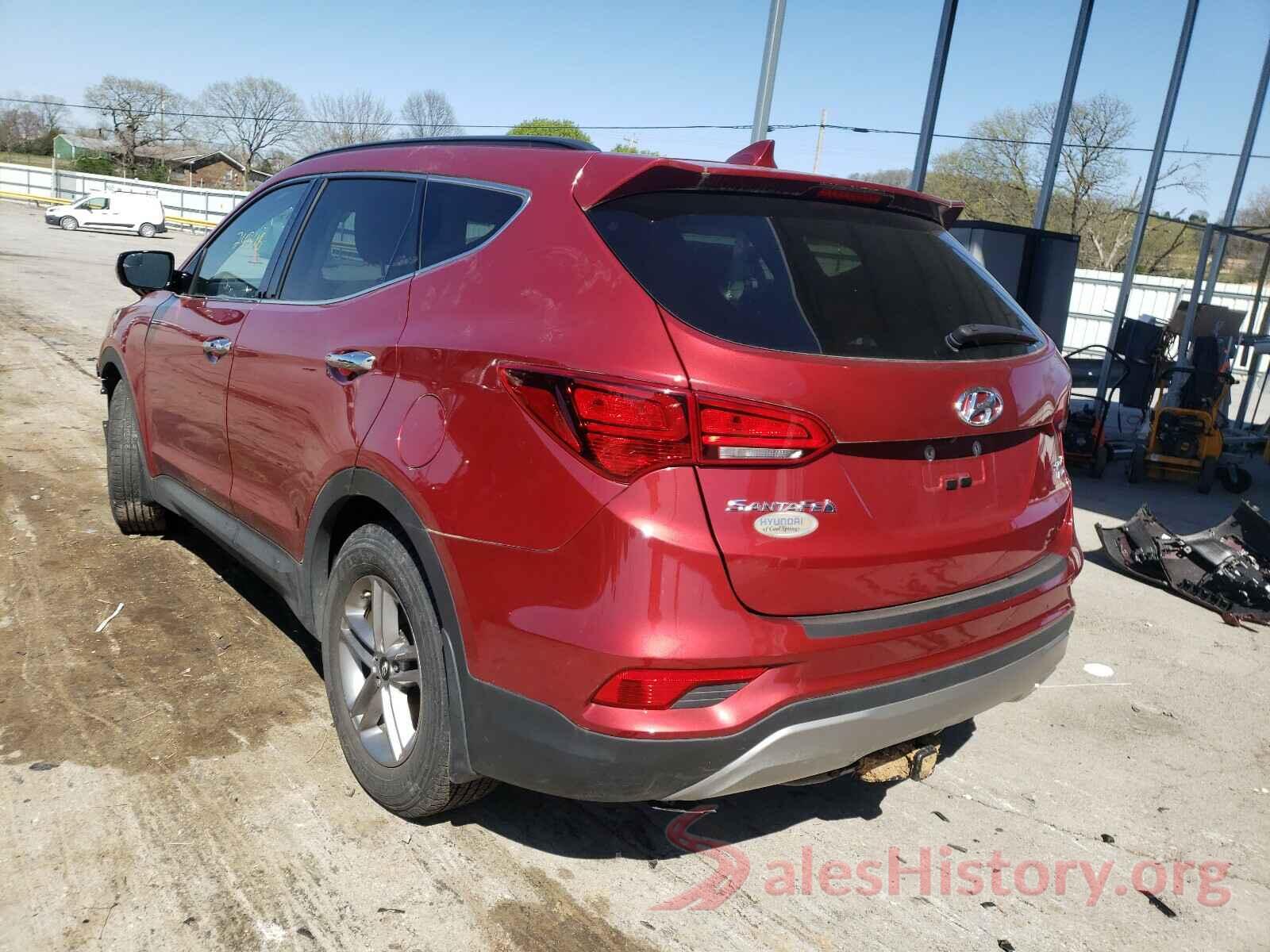 5XYZUDLBXJG516121 2018 HYUNDAI SANTA FE