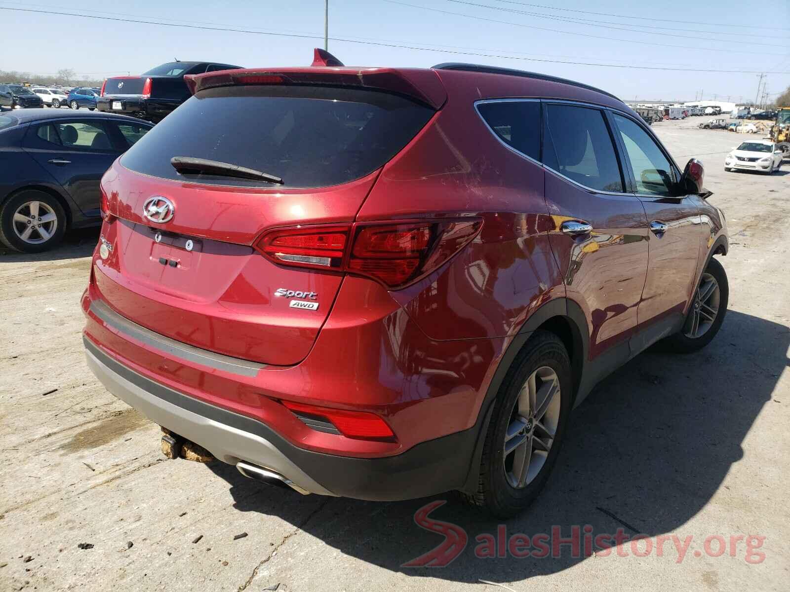 5XYZUDLBXJG516121 2018 HYUNDAI SANTA FE