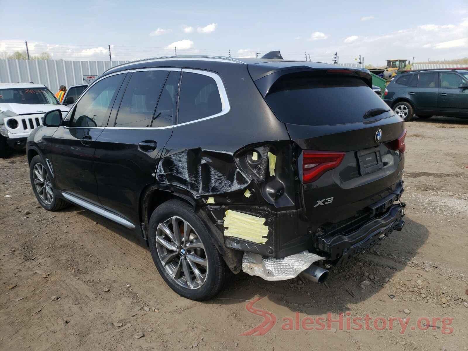 5UXTR9C53KLD97172 2019 BMW X3