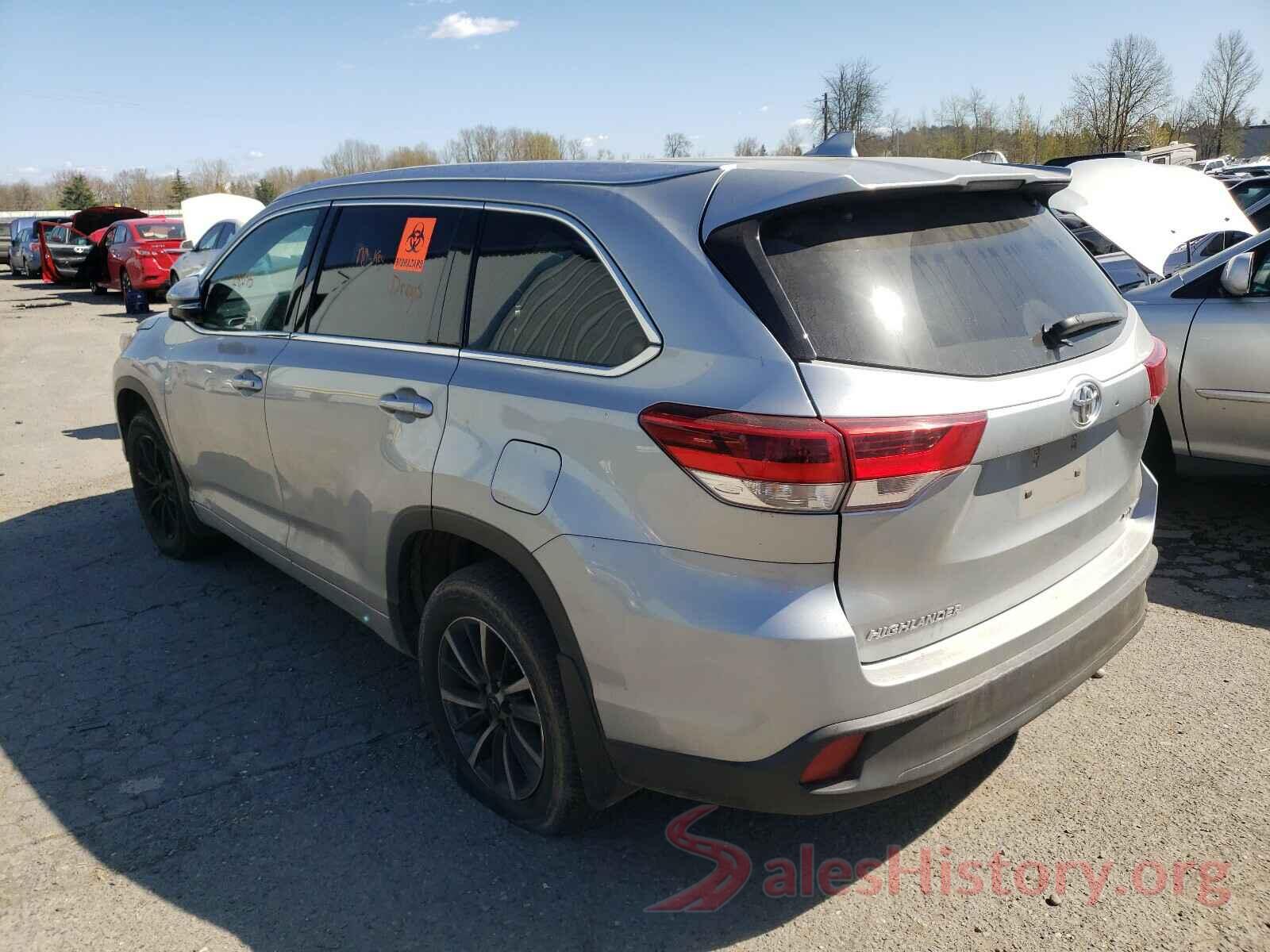 5TDJZRFH6JS829441 2018 TOYOTA HIGHLANDER