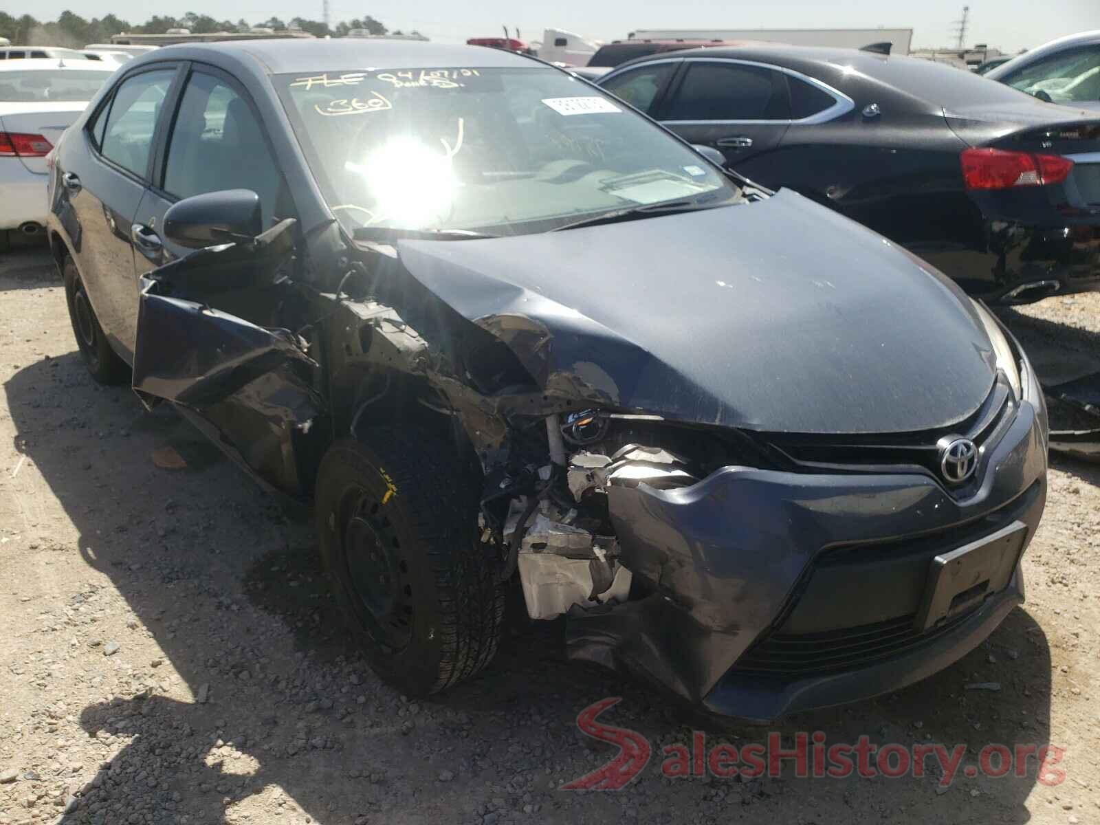 5YFBURHE1GP458311 2016 TOYOTA COROLLA