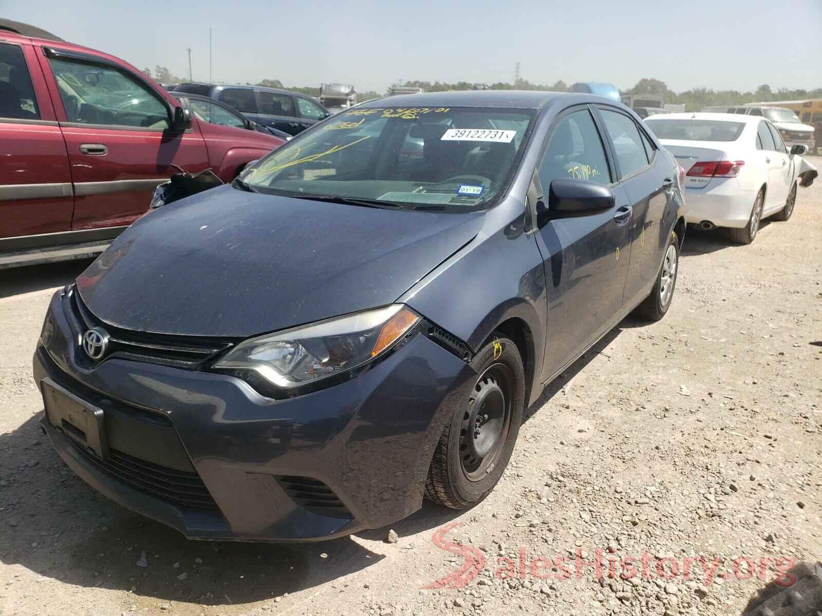 5YFBURHE1GP458311 2016 TOYOTA COROLLA