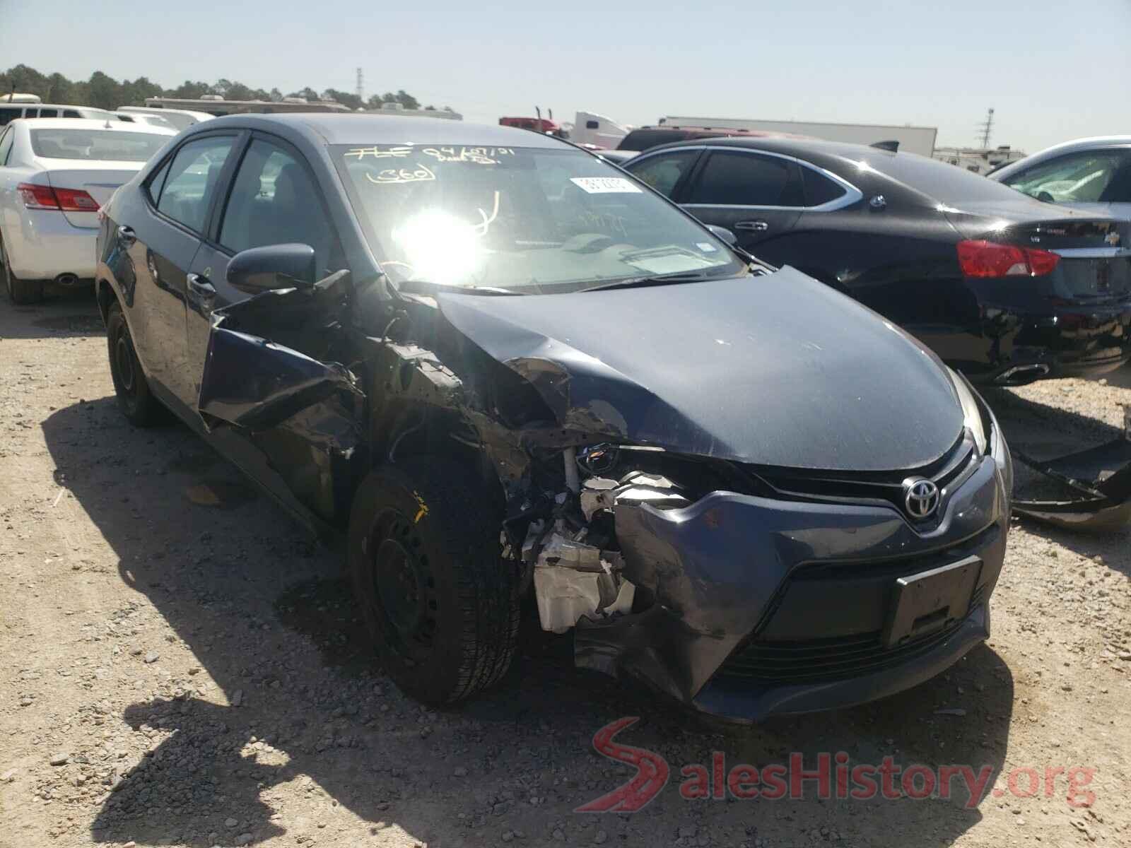 5YFBURHE1GP458311 2016 TOYOTA COROLLA