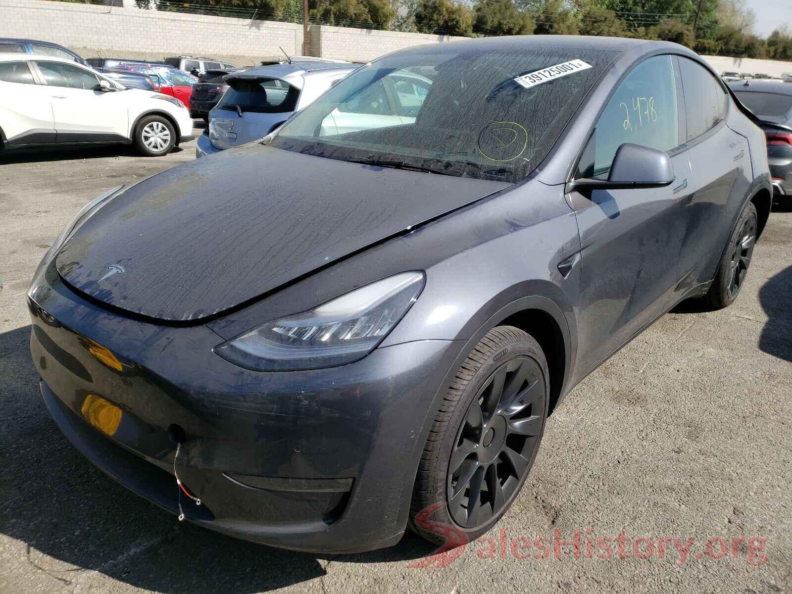 5YJYGDED2MF114140 2021 TESLA MODEL Y