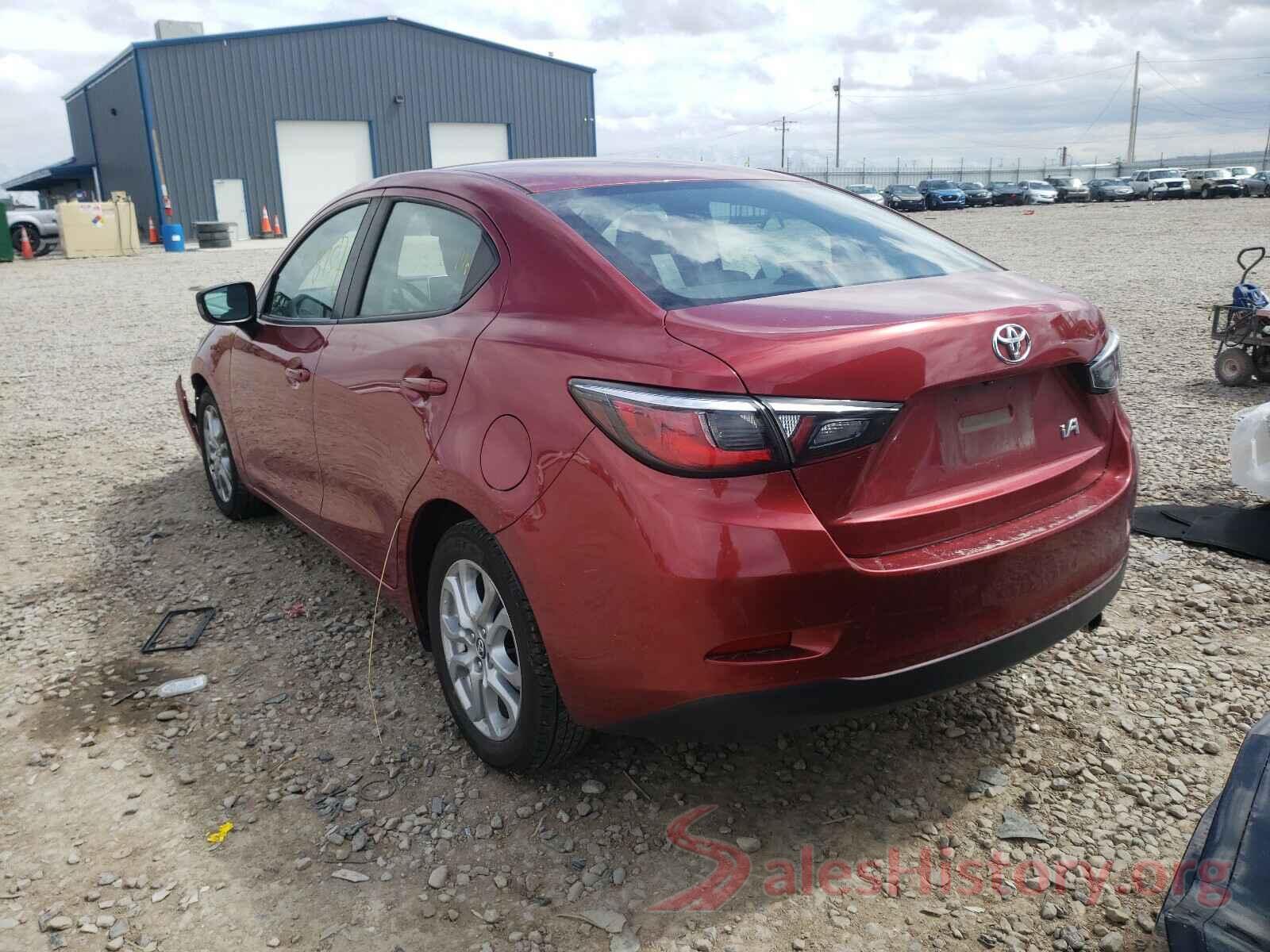 3MYDLBYV1HY165370 2017 TOYOTA YARIS