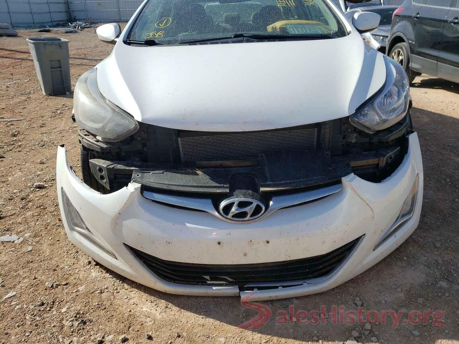 5NPDH4AE5GH699330 2016 HYUNDAI ELANTRA