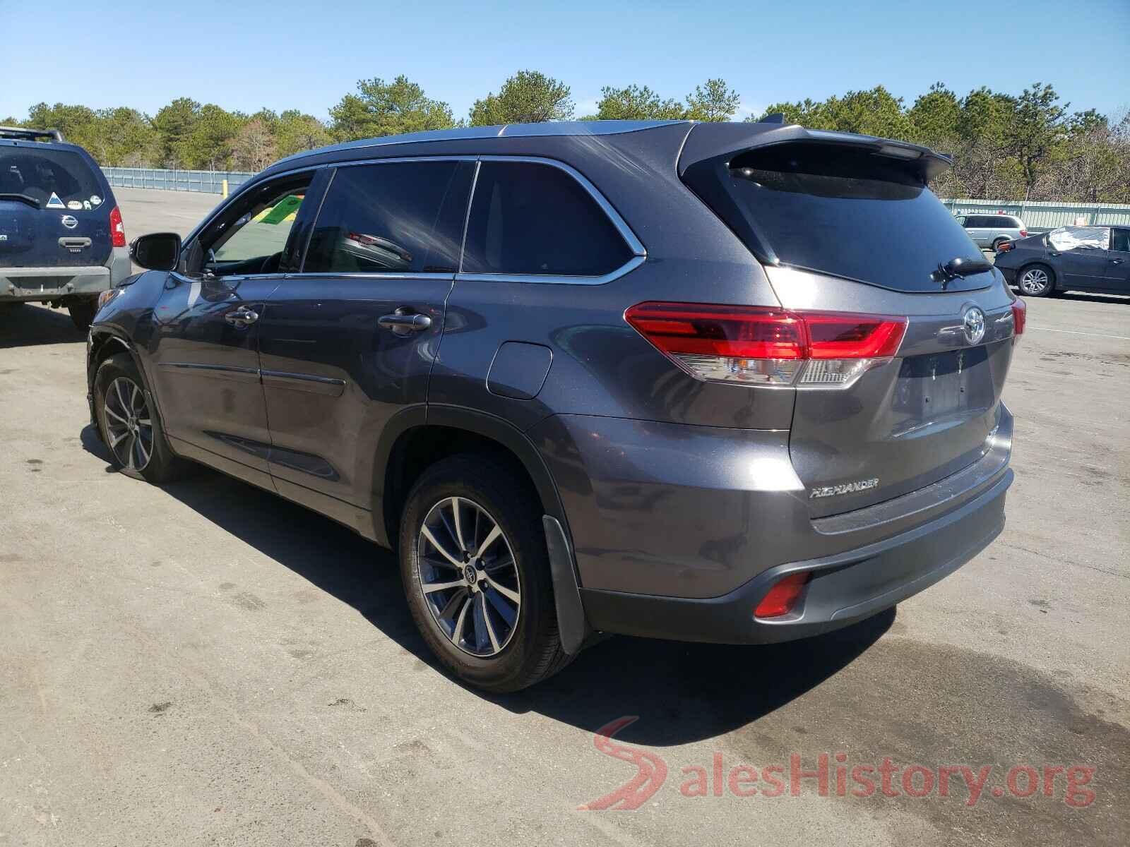 5TDJZRFHXJS820998 2018 TOYOTA HIGHLANDER