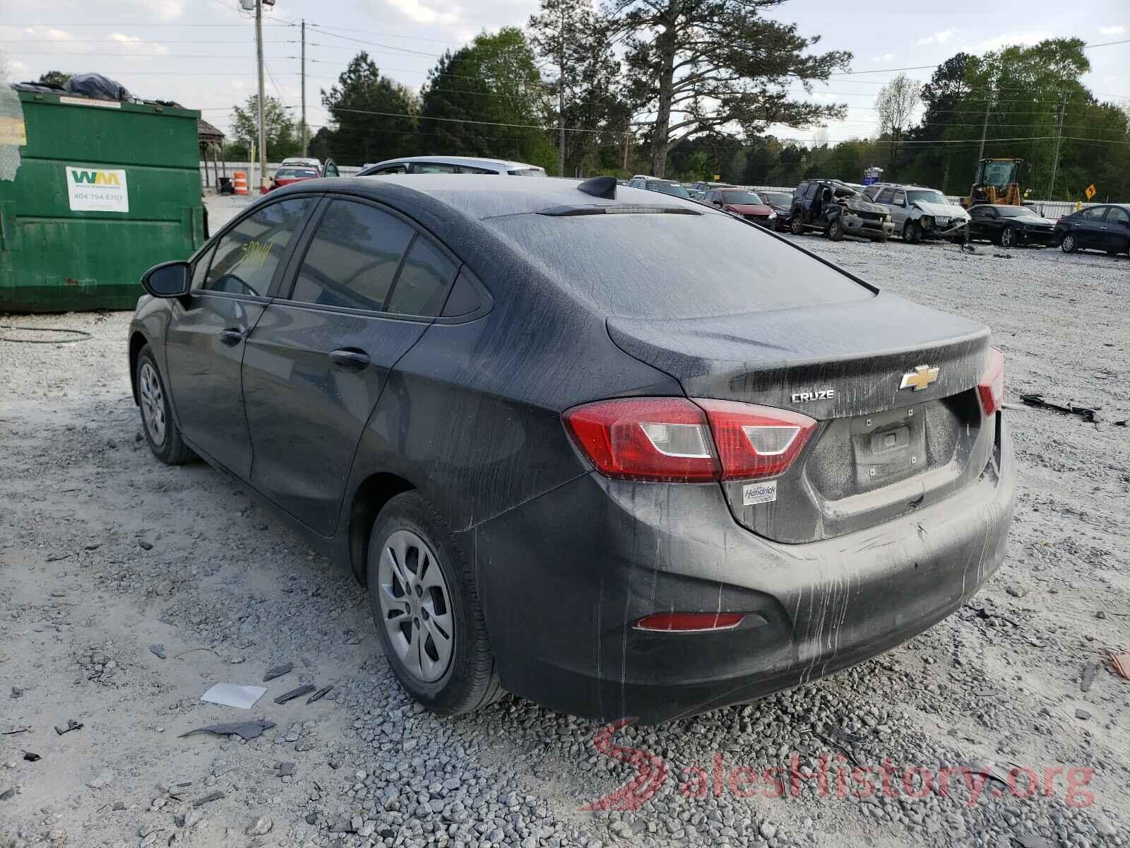 1G1BC5SM1K7132409 2019 CHEVROLET CRUZE