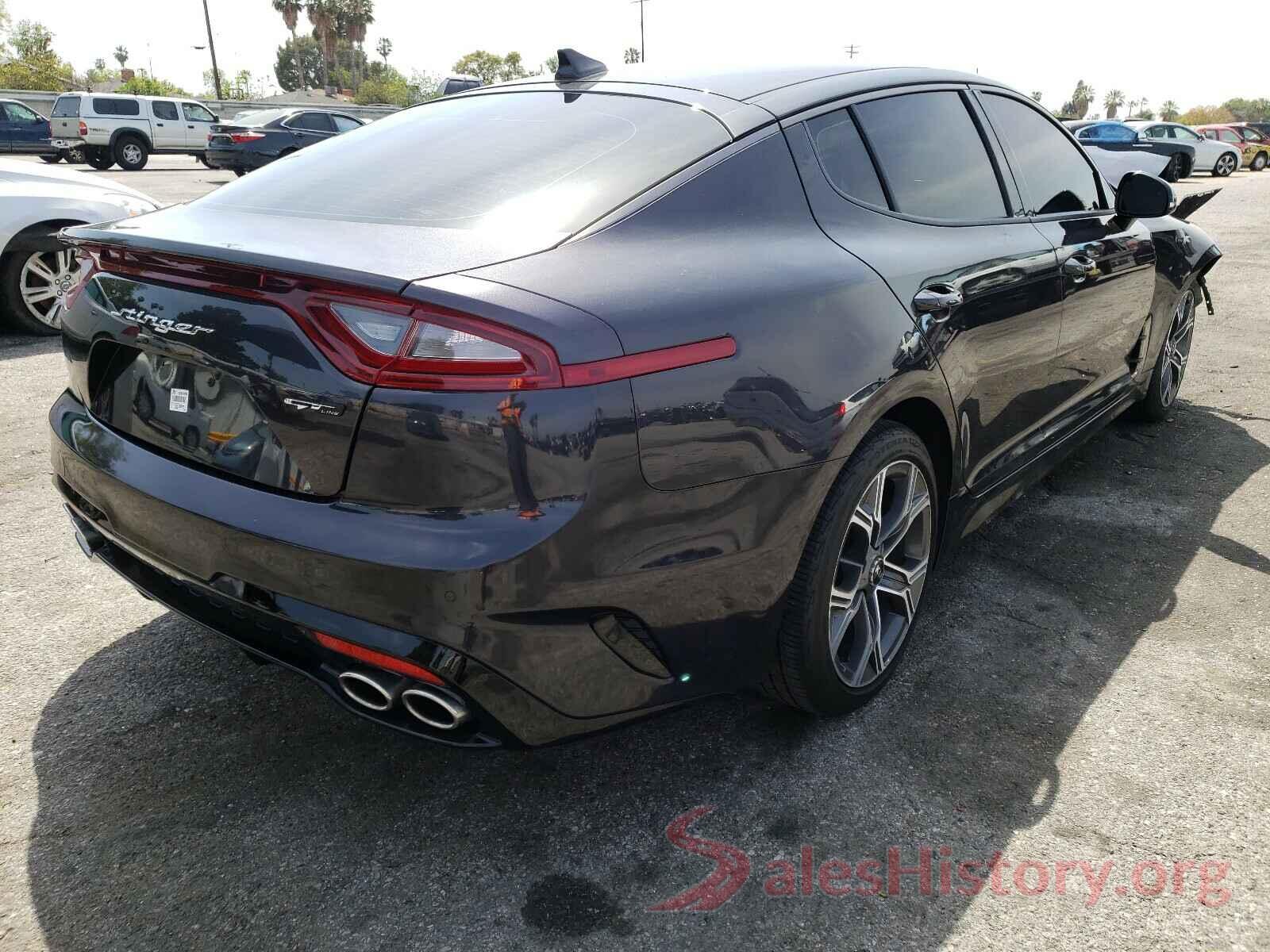 KNAE15LA3L6075925 2020 KIA STINGER