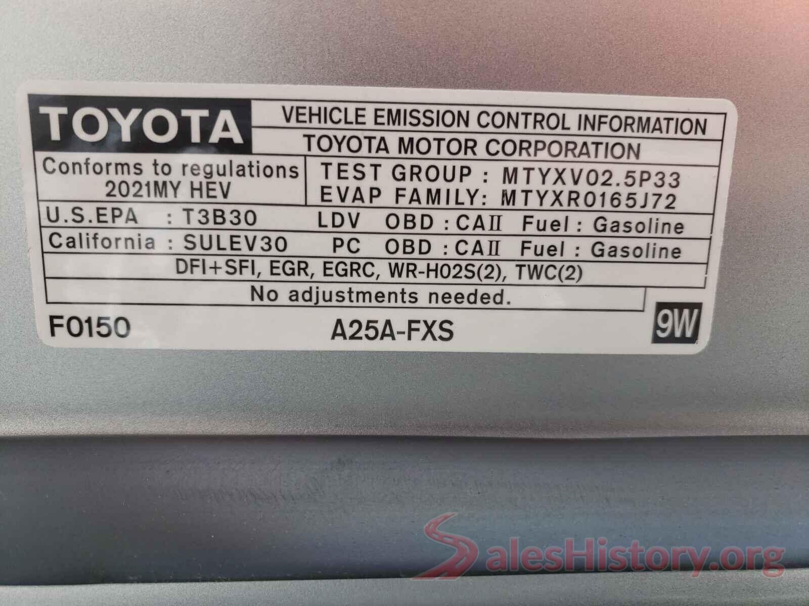 4T1S31AK4MU547594 2021 TOYOTA CAMRY