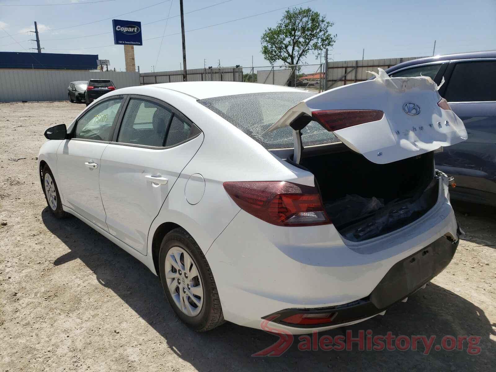 5NPD74LF5KH422713 2019 HYUNDAI ELANTRA