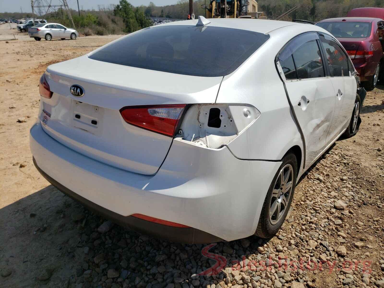 KNAFX4A68G5538228 2016 KIA FORTE