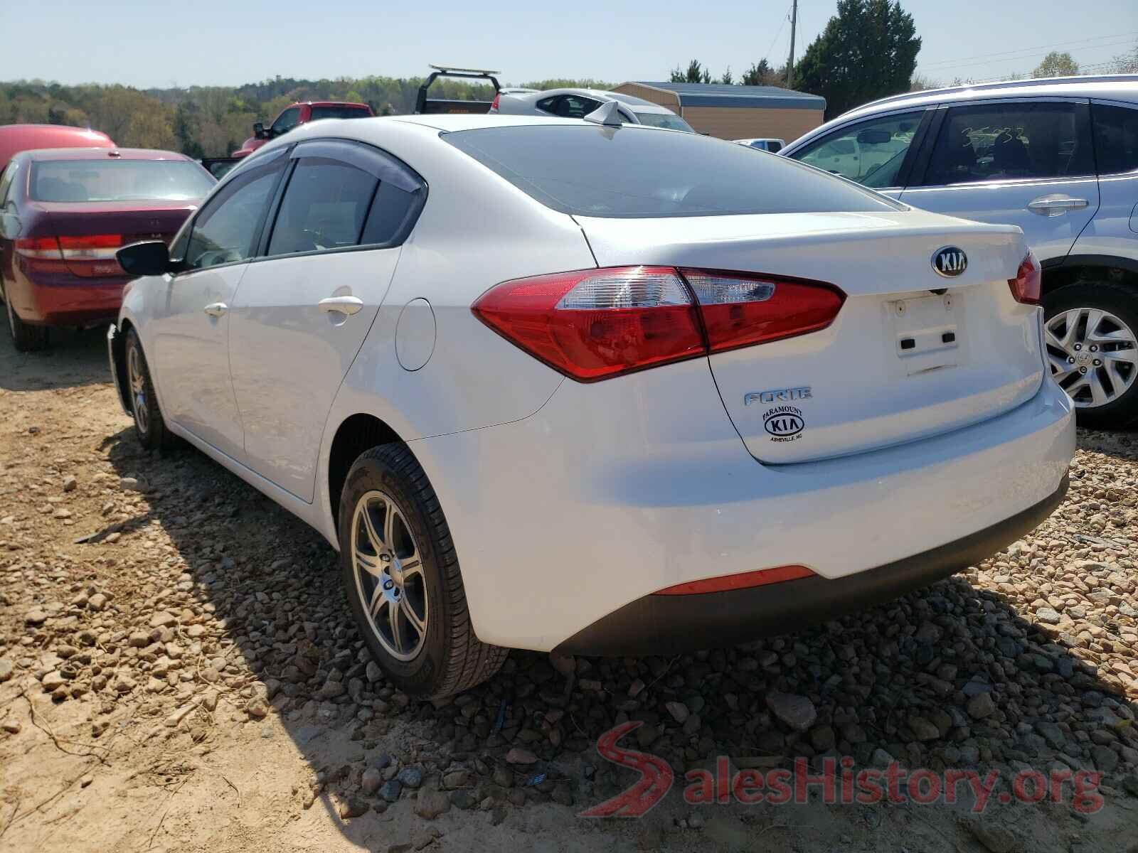 KNAFX4A68G5538228 2016 KIA FORTE