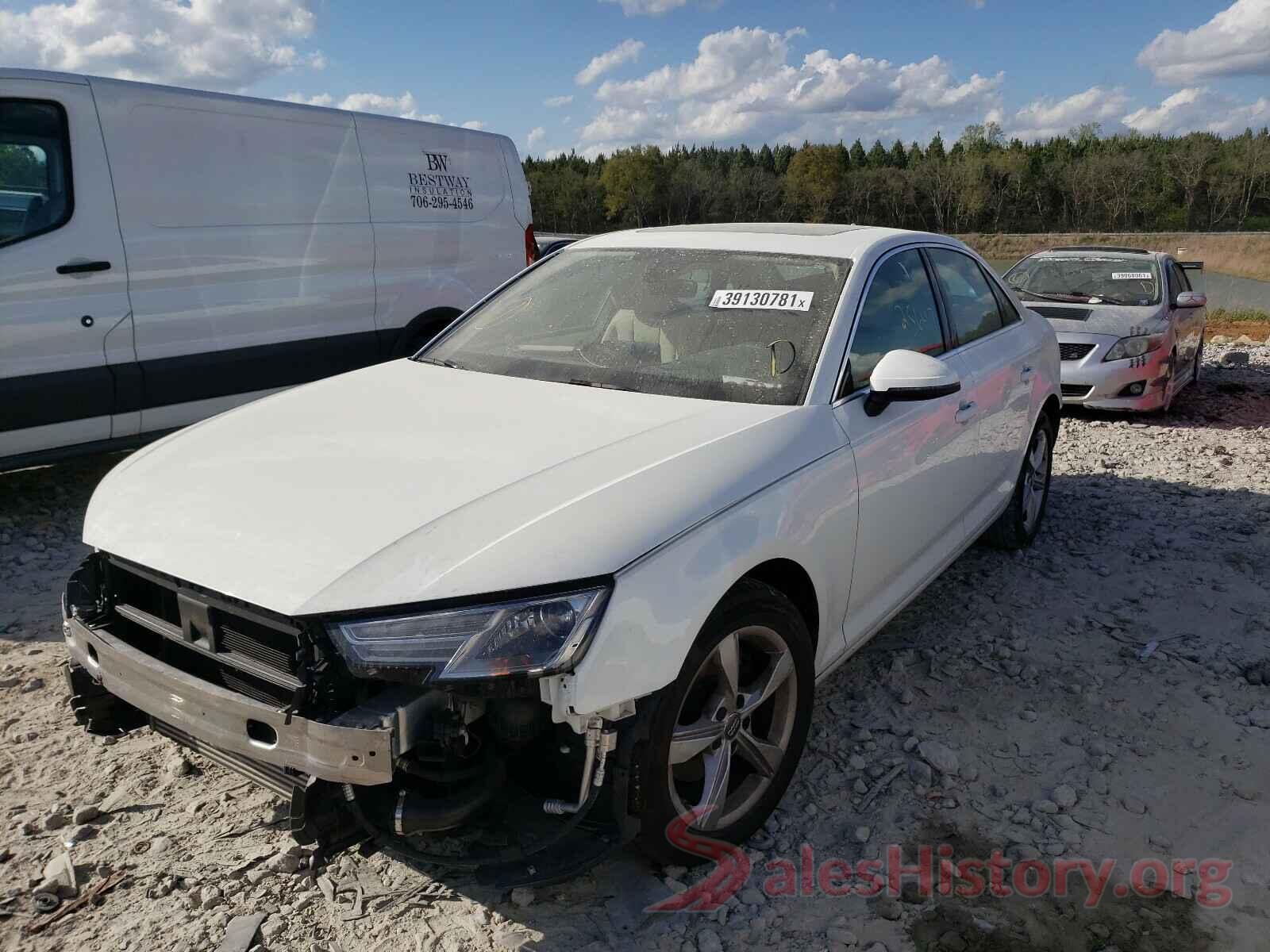 WAUGMAF46KA045179 2019 AUDI A4