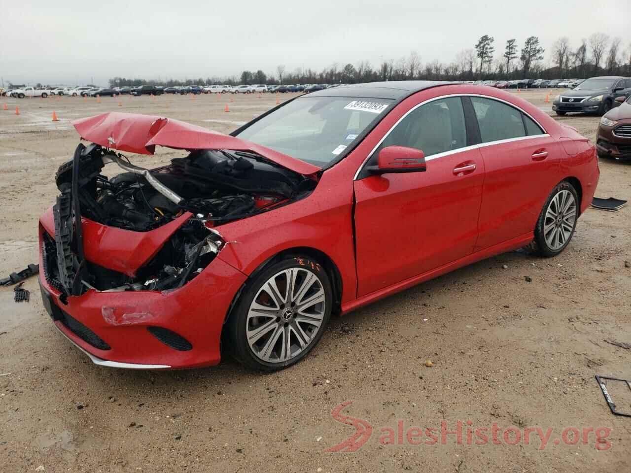 WDDSJ4EB6JN603407 2018 MERCEDES-BENZ CLA-CLASS