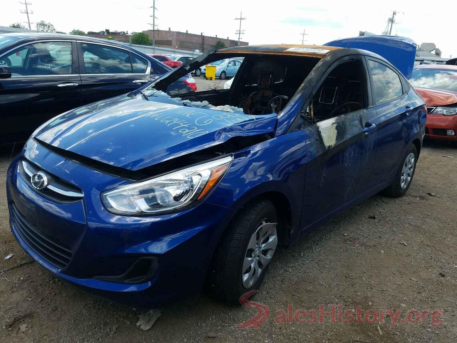 KMHCT4AE4HU244210 2017 HYUNDAI ACCENT