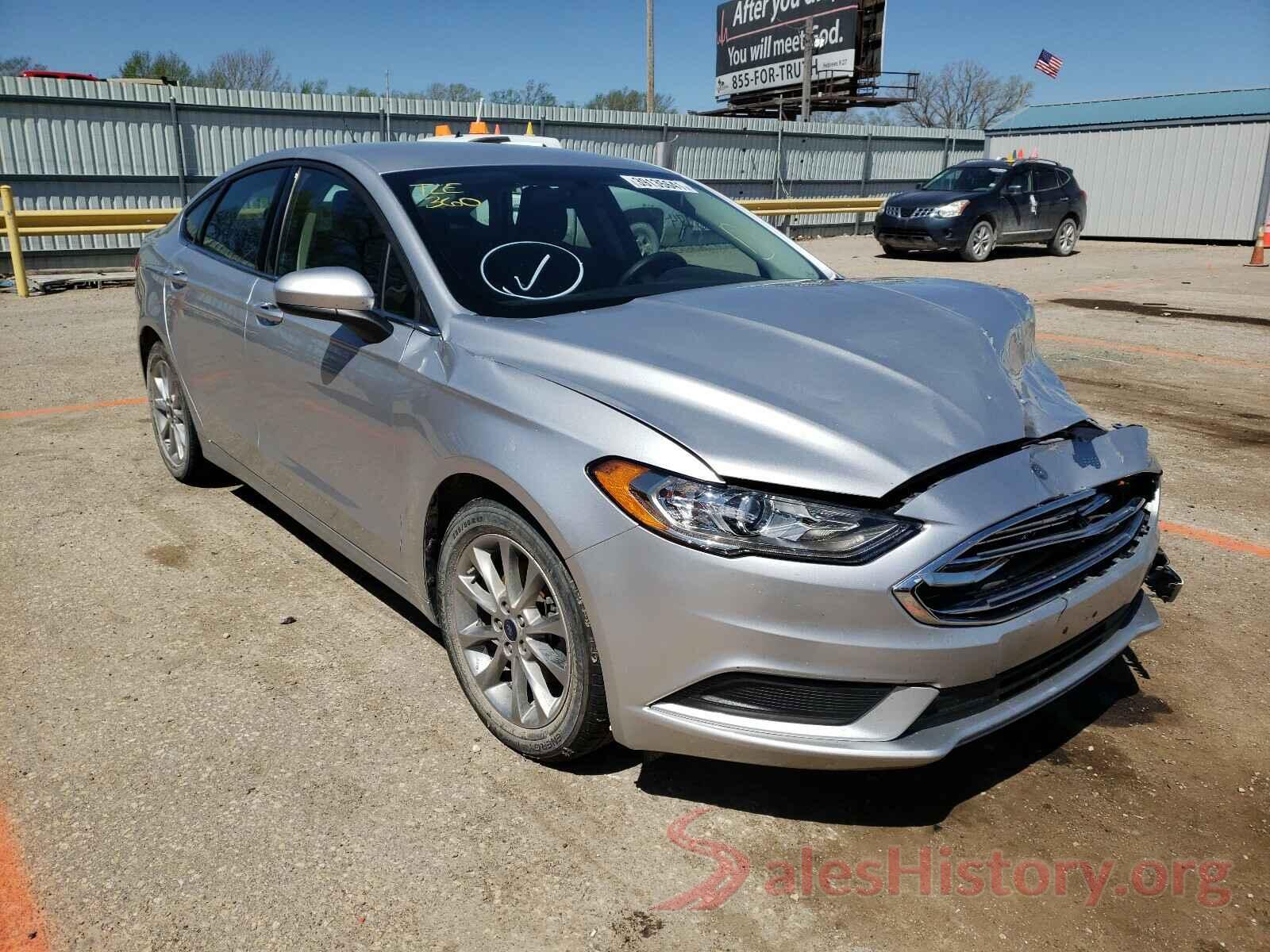 3FA6P0H71HR333588 2017 FORD FUSION