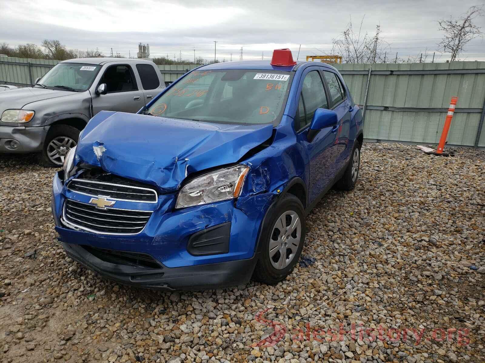 KL7CJKSB3GB758348 2016 CHEVROLET TRAX