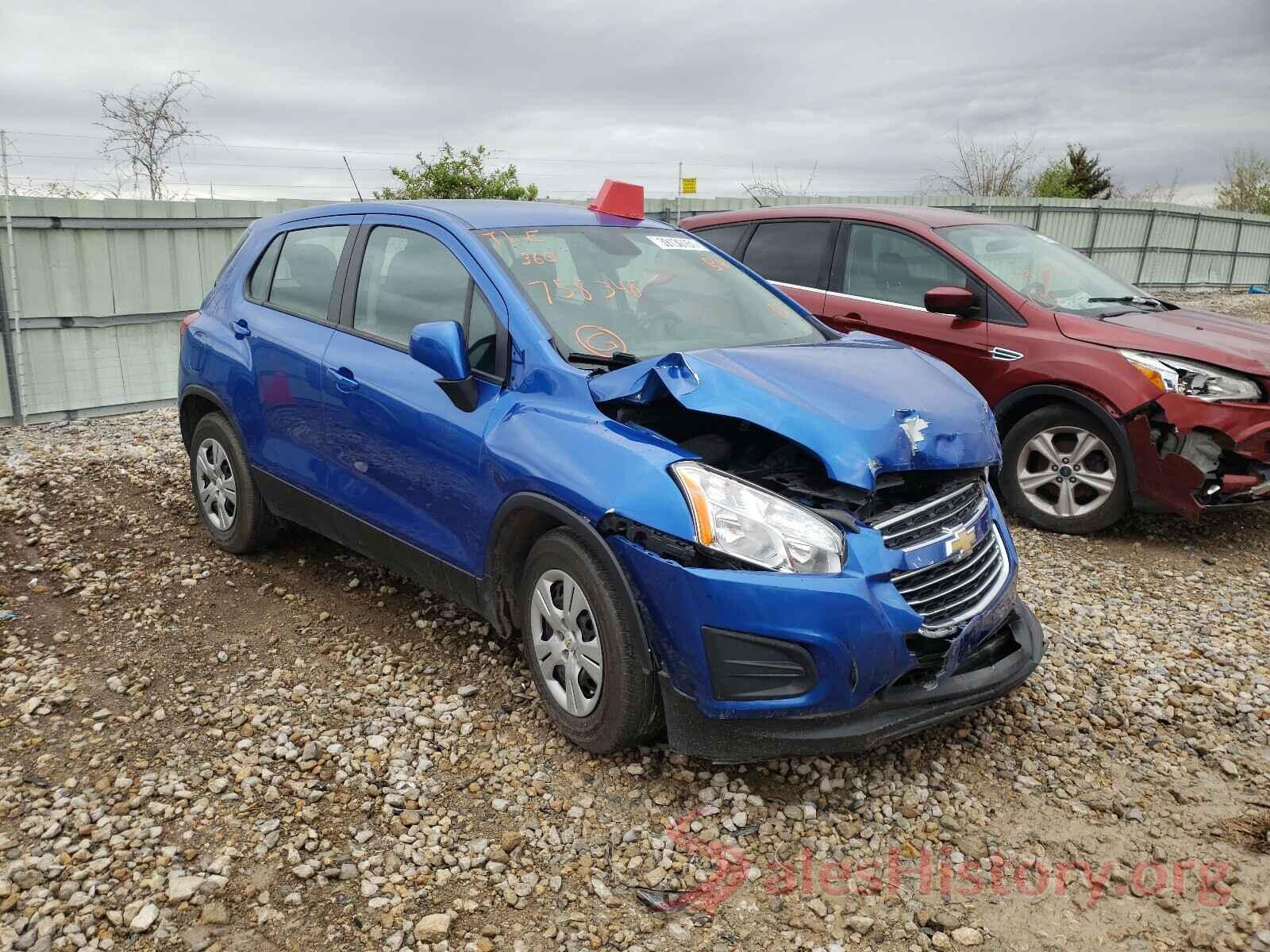 KL7CJKSB3GB758348 2016 CHEVROLET TRAX