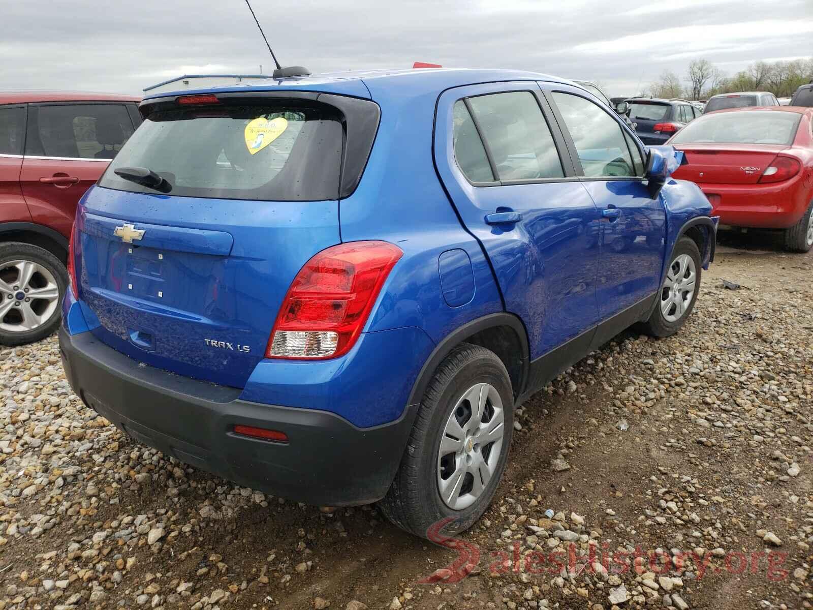 KL7CJKSB3GB758348 2016 CHEVROLET TRAX