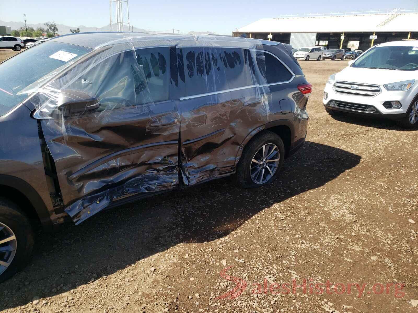 5TDKZRFH4JS539266 2018 TOYOTA HIGHLANDER