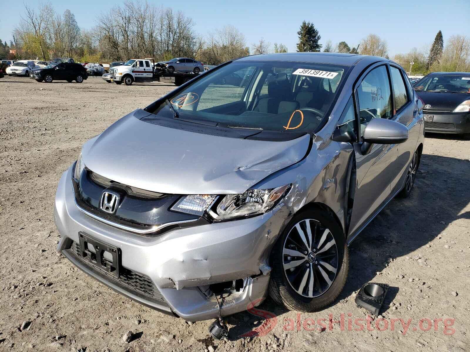 JHMGK5H70HS001543 2017 HONDA FIT