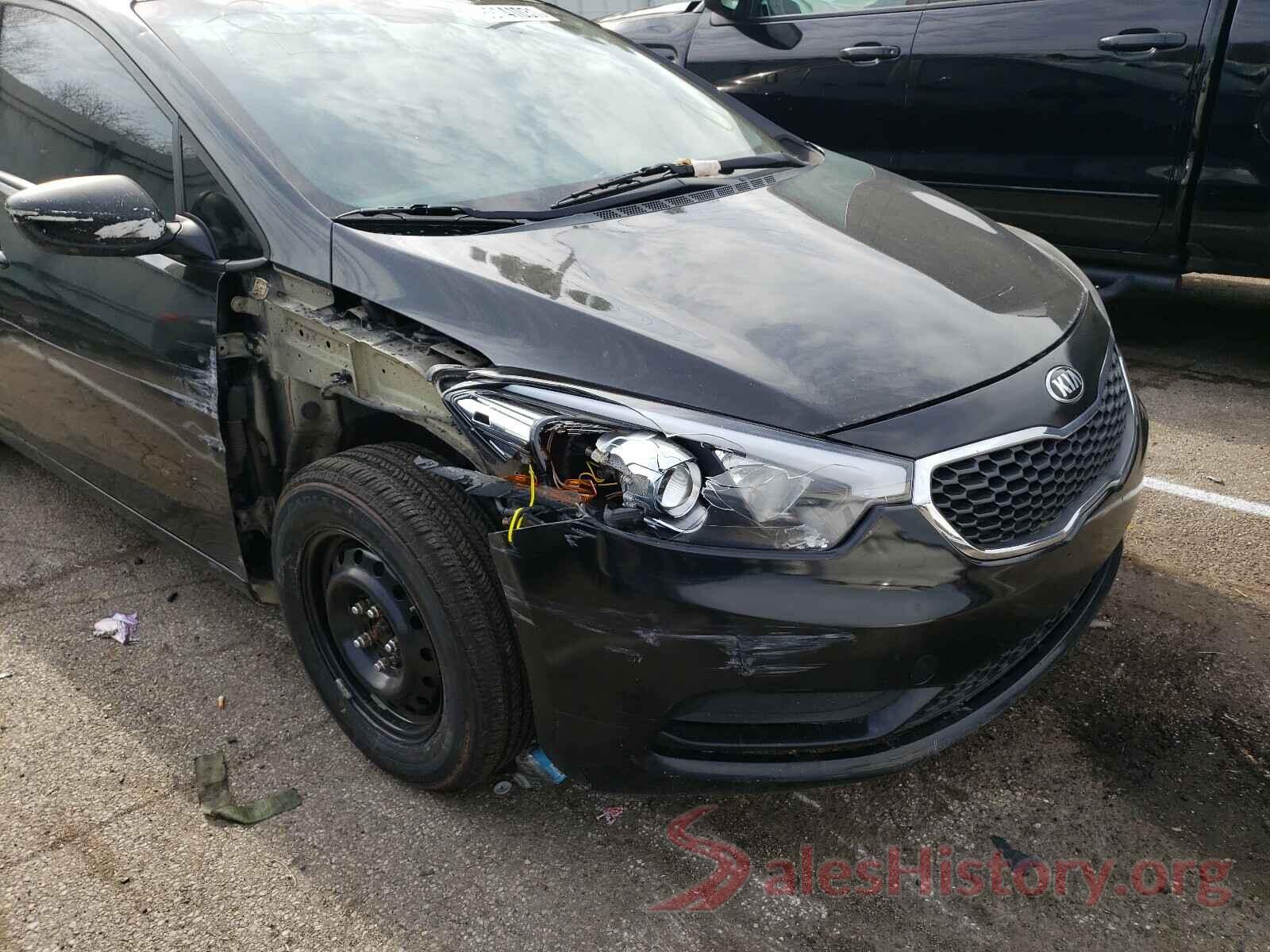 KNAFK4A69G5612710 2016 KIA FORTE