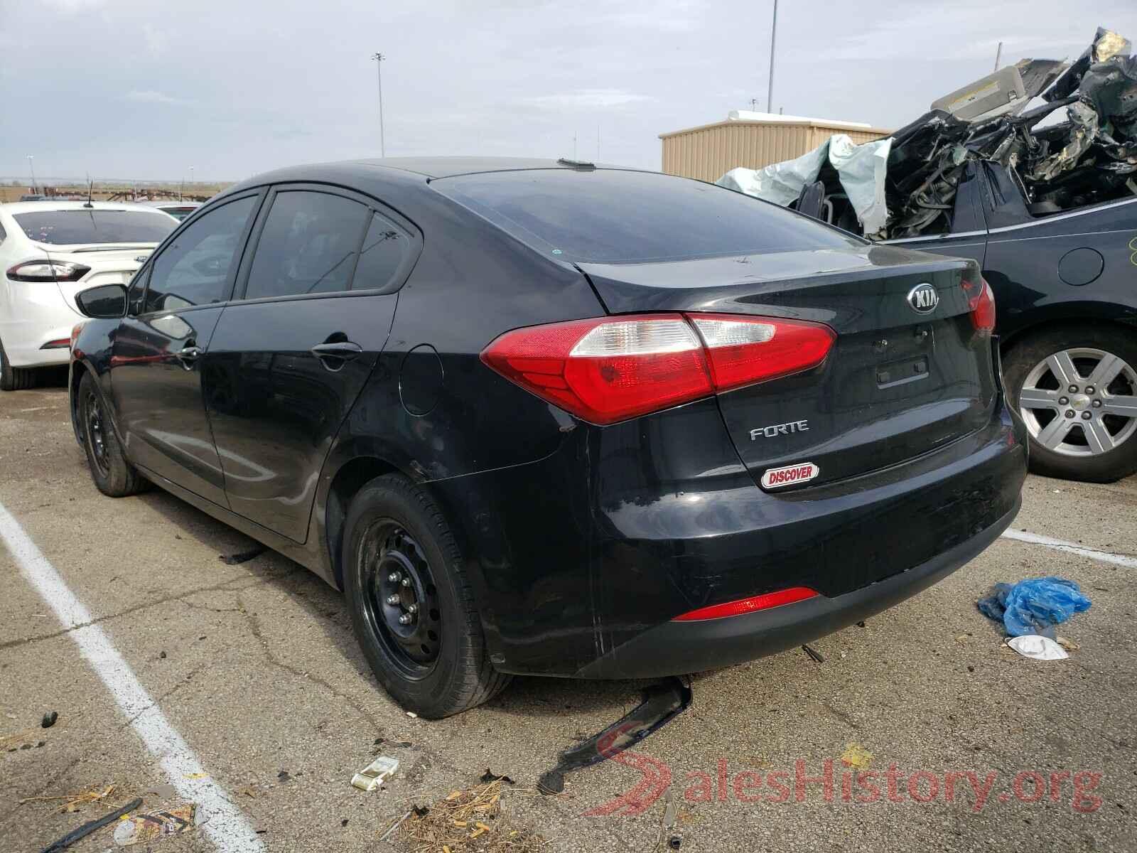 KNAFK4A69G5612710 2016 KIA FORTE