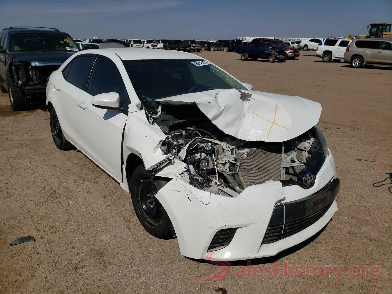 5YFBURHE8GP487160 2016 TOYOTA COROLLA