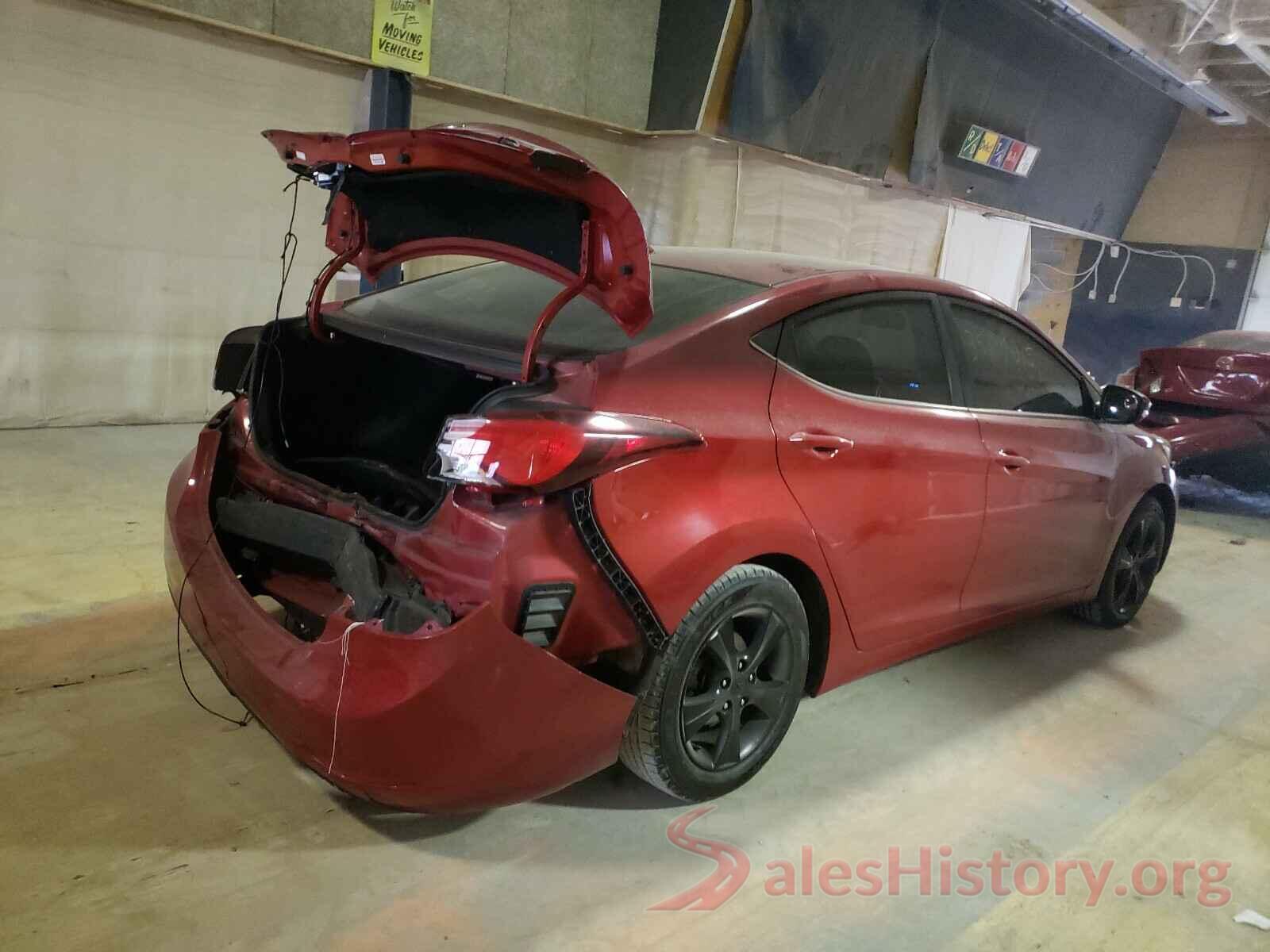 KMHDH4AE1GU584421 2016 HYUNDAI ELANTRA