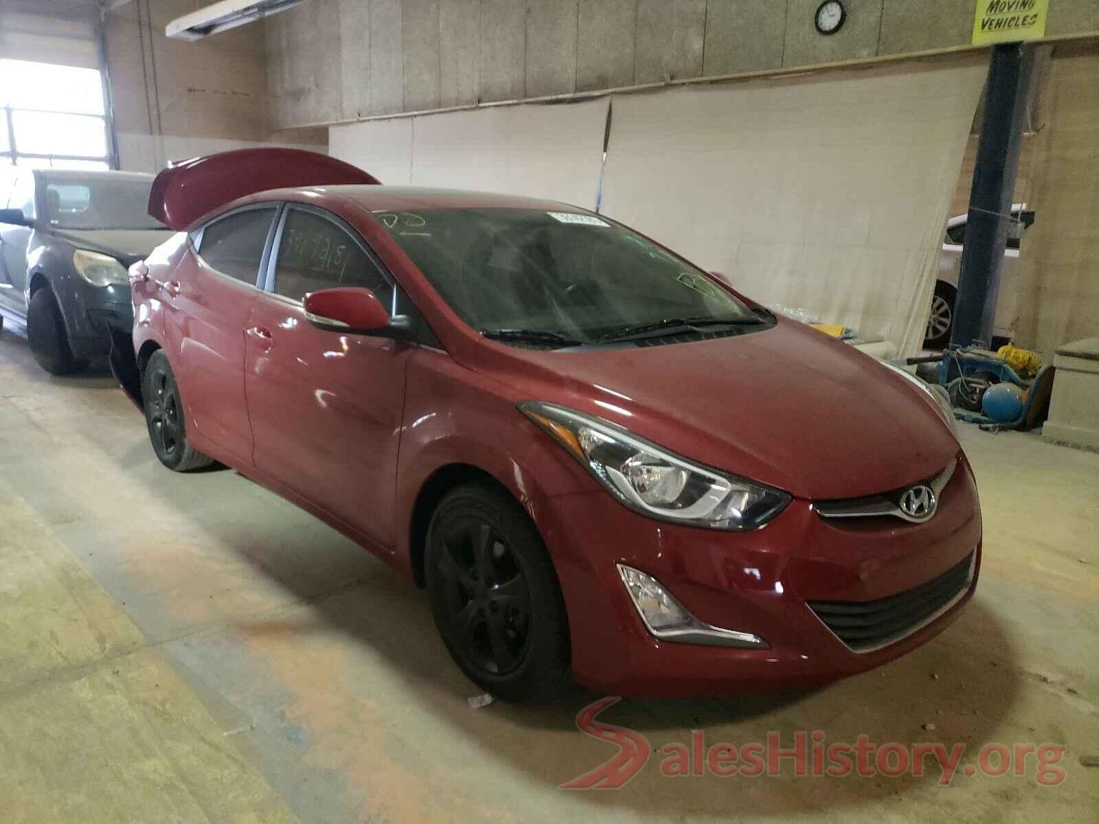 KMHDH4AE1GU584421 2016 HYUNDAI ELANTRA