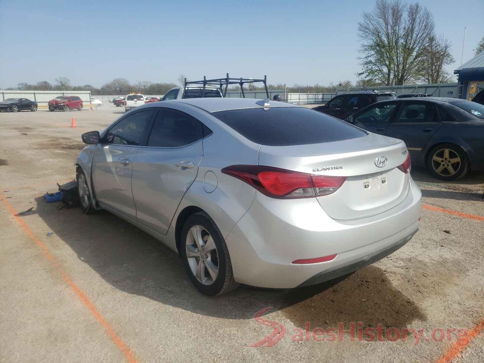 5NPDH4AE3GH723012 2016 HYUNDAI ELANTRA