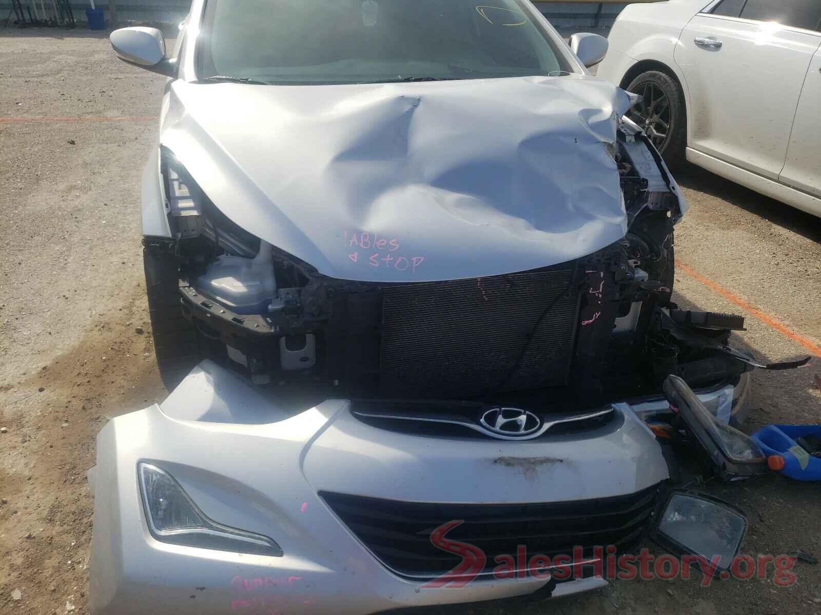 5NPDH4AE3GH723012 2016 HYUNDAI ELANTRA