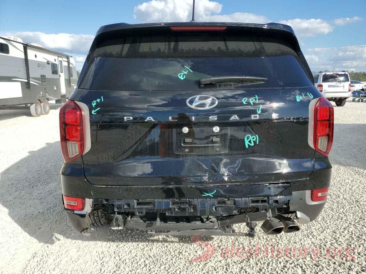 KM8R34HE0NU377221 2022 HYUNDAI PALISADE