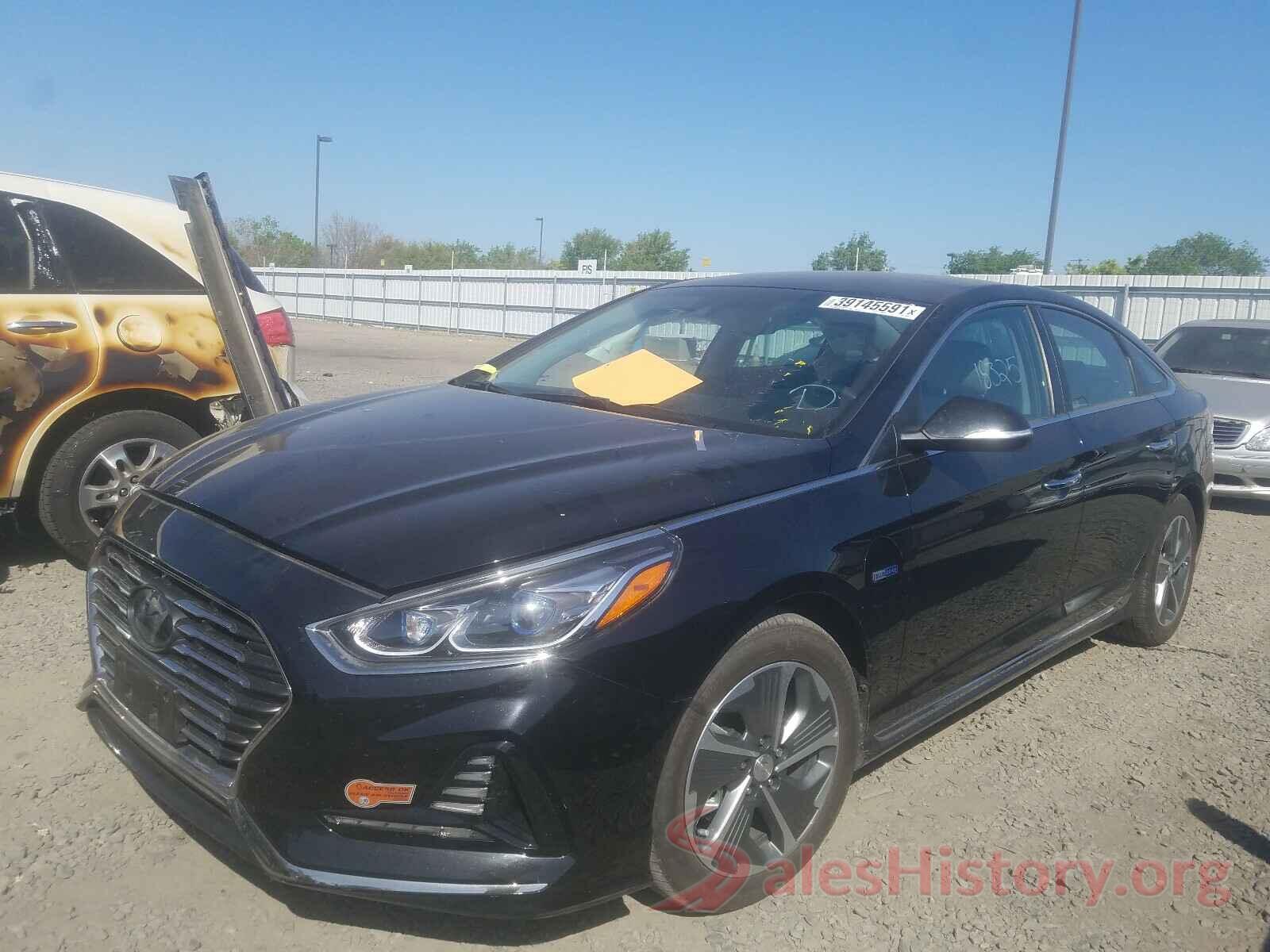 KMHE54L26KA090095 2019 HYUNDAI SONATA