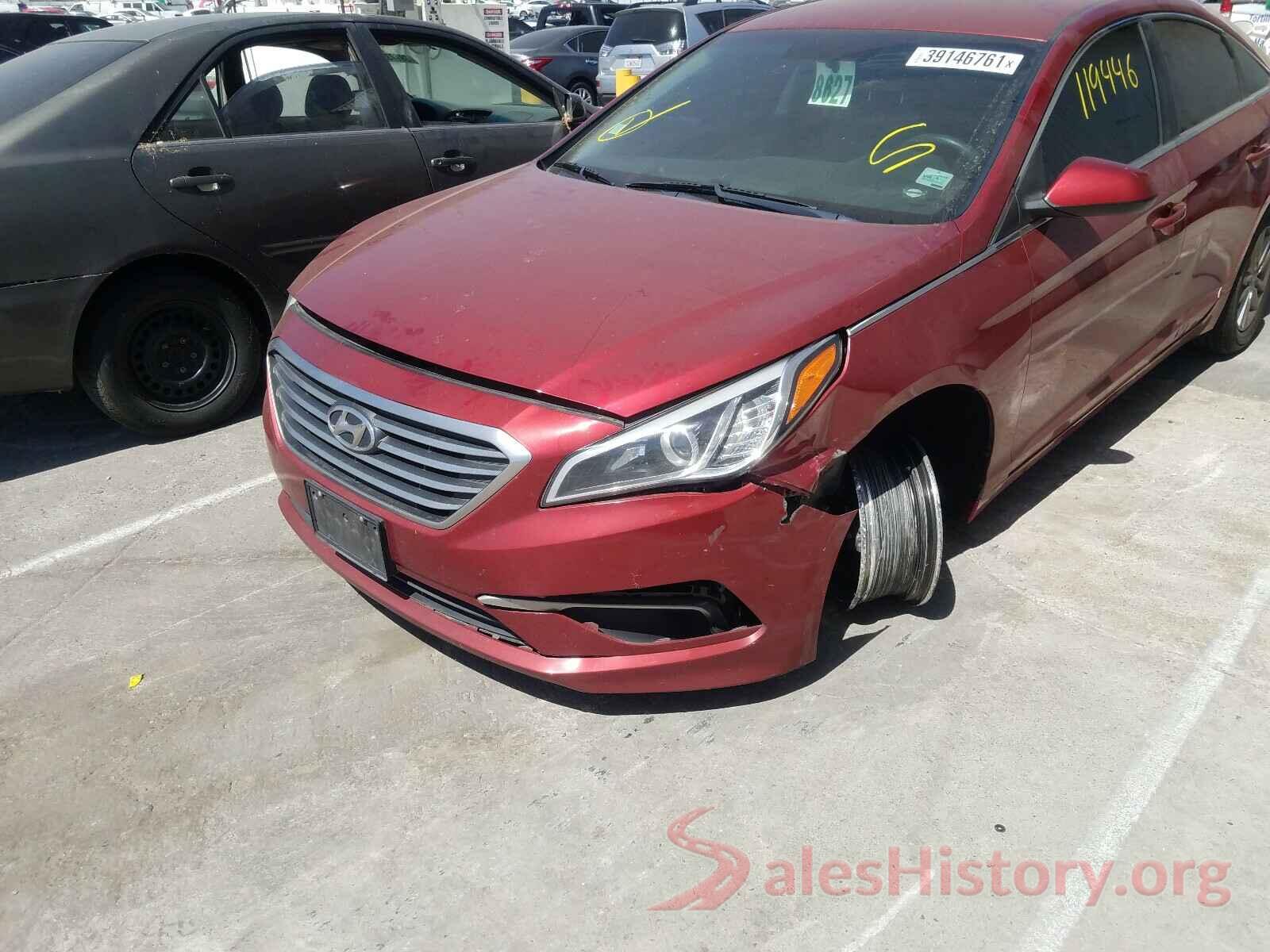 5NPE24AF7GH341855 2016 HYUNDAI SONATA