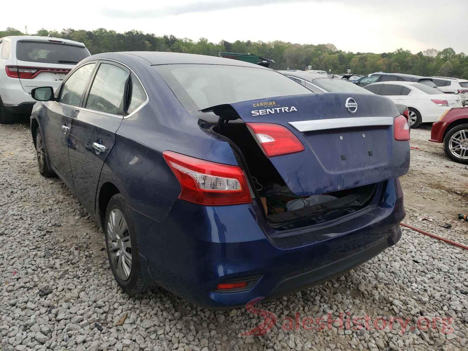 3N1AB7AP7HY222607 2017 NISSAN SENTRA