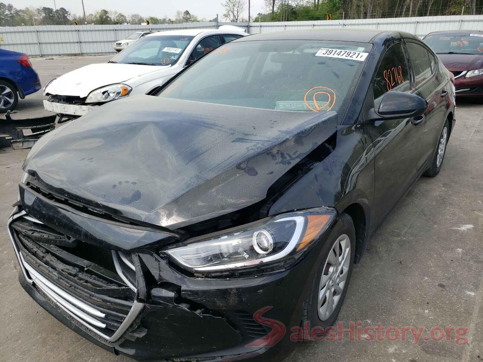 5NPD74LF1HH165283 2017 HYUNDAI ELANTRA