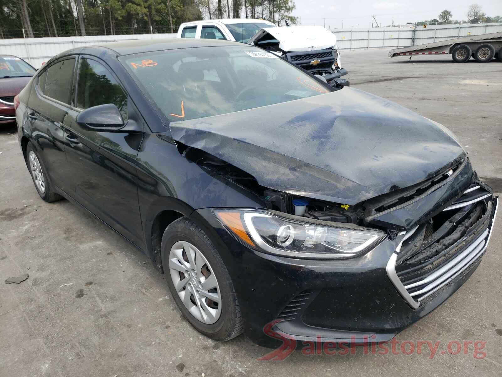 5NPD74LF1HH165283 2017 HYUNDAI ELANTRA